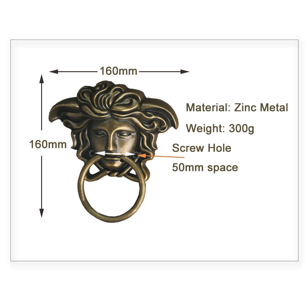 Retro sofá decoração gota anel - Furniture Hardware Drop Pulls avaliação e preço