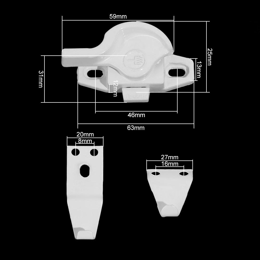 Fechadura de janela de liga de - Furniture Hardware Fitting avaliação e preço