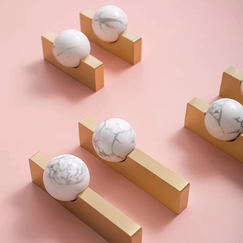 Bola de cristal branca + puxad - Furniture Hardware Drop Pulls avaliação e preço