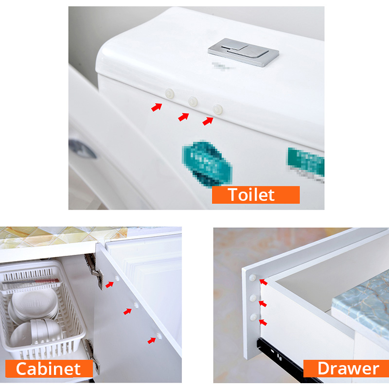 Kak 50-80 grão silicone porta  - Furniture Hardware Fitting avaliação e preço